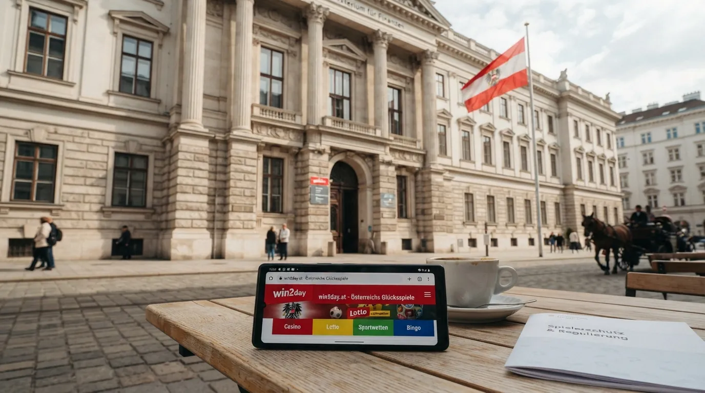 Das Gebäude des Bundesministeriums für Finanzen in Wien, Sitz der österreichischen Glücksspielaufsicht und Konzessionsbehörde.