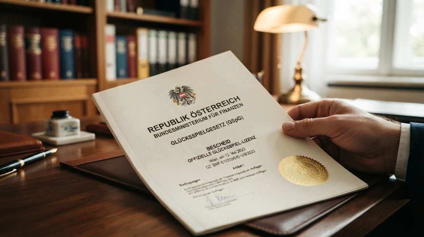 Offizielles Dokument mit Bundeswappen und Schriftzug Republik Österreich
